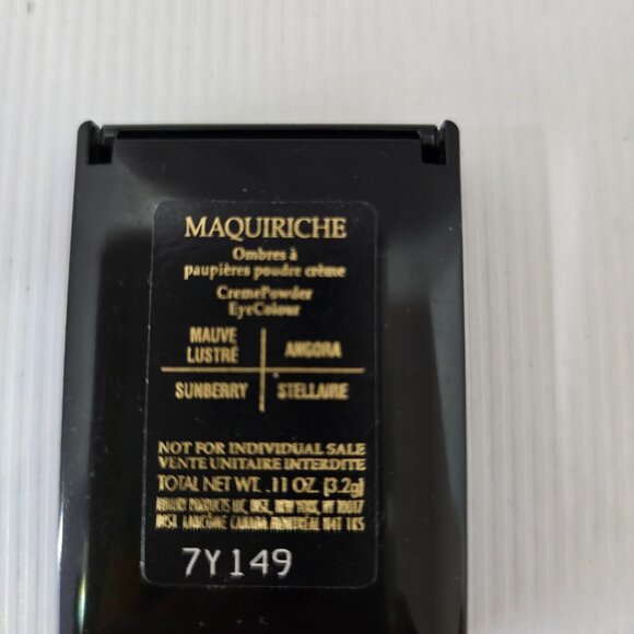 Lancome Maquiriche Creme Powder Eye Shadow Mauve Angora Sunberry Stellaire New - Picture 3 of 3
